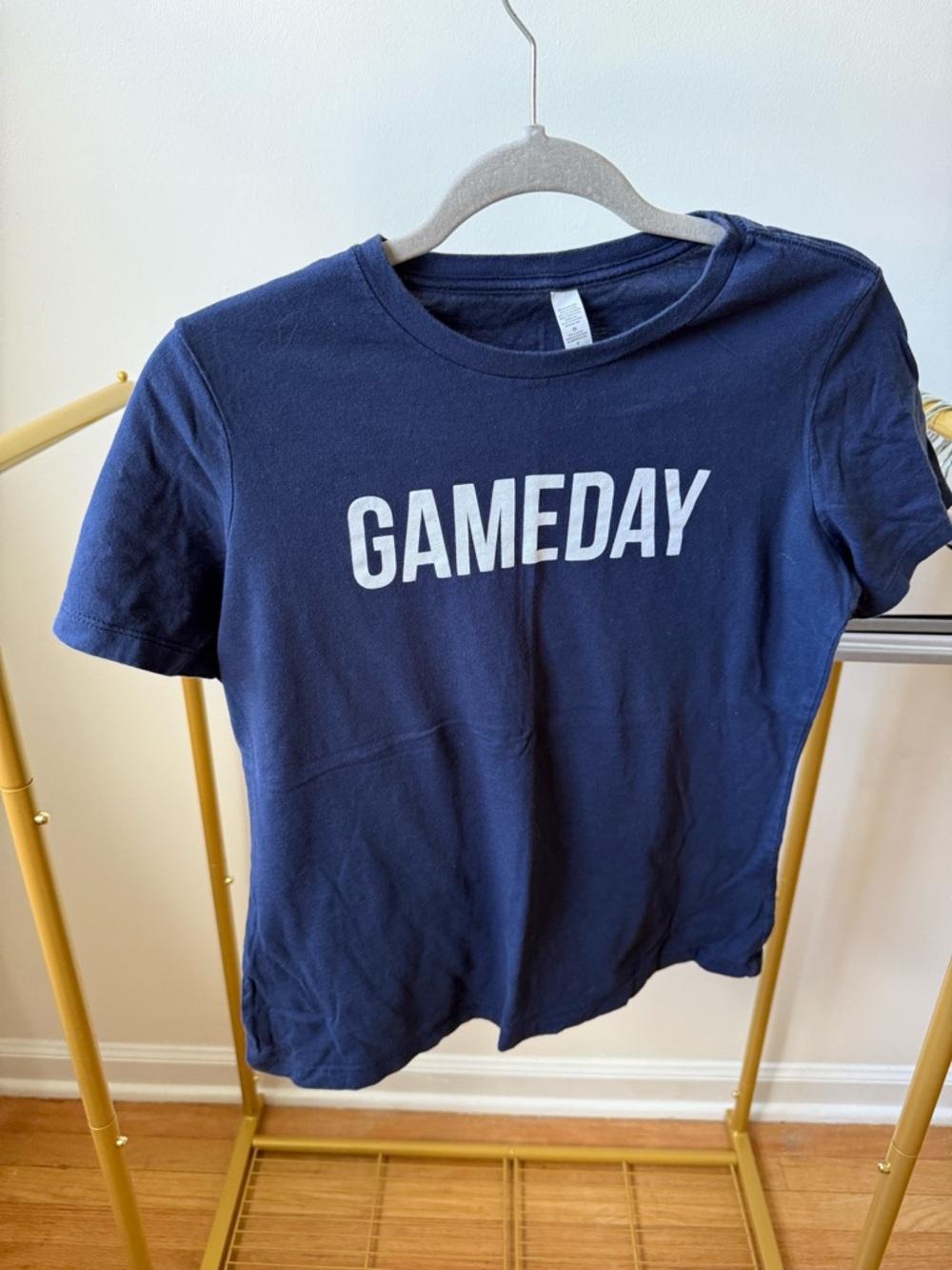 GAMEDAY Navy Graphic T-Shirt - Casual Home Games Tee